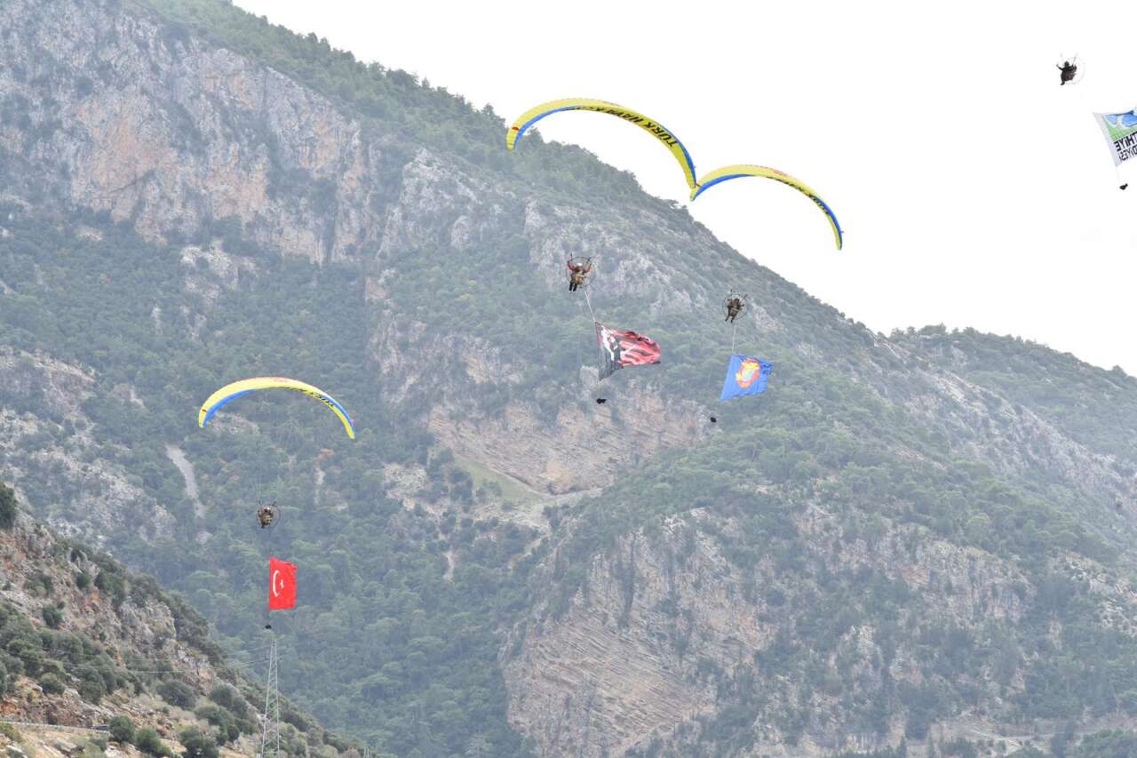 25. Uluslararası Ölüdeniz Hava Oyunları Festivali Görkemli Törenle Başladı 2